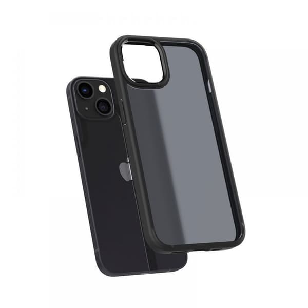 Spigen - ACS03623 - Ultra Hybrid Matte Fodral för iPhone 13 [Anti-Yellowing] - Frost Black
