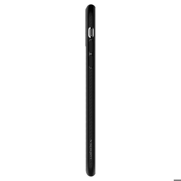 Skyddsfodral - Spigen - Liquid Air - Svart - Mjuk - Anti-chock / Anti-repa