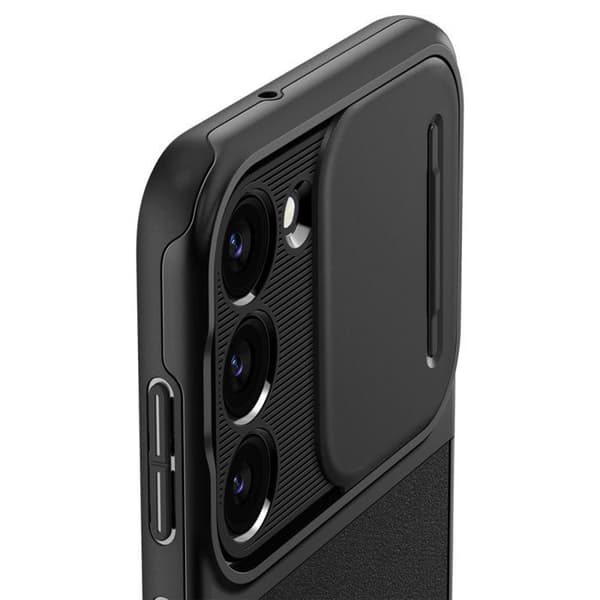 Spigen Optik Armor - Fodral för Samsung Galaxy S23 (svart) - 8809896741309