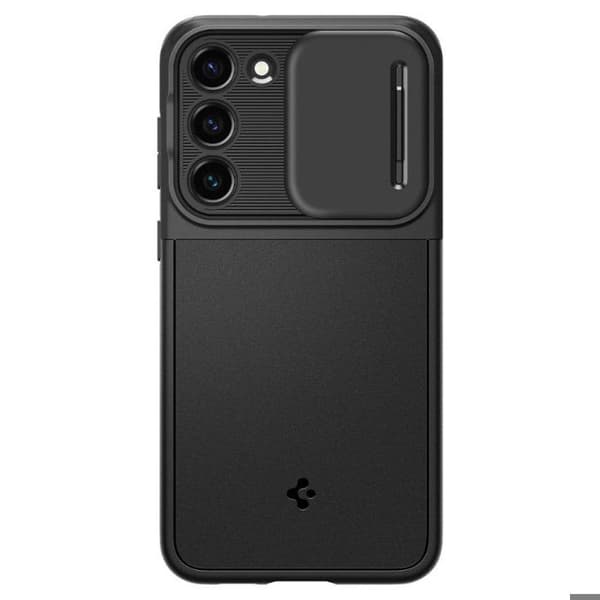 Spigen Optik Armor - Fodral för Samsung Galaxy S23 (svart) - 8809896741309