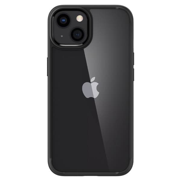 Coque för iPhone 13 - Spigen - Ultra Hybride - Silikon - Mjuk - Matt Svart