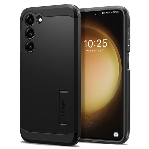 Spigen Tough Armor - Fodral för Samsung Galaxy S23 (svart) - 8809896741156
