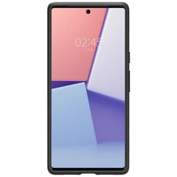 Fodral - SPIGEN - Liquid Air™ - Google Pixel 6 Pro - Svart - Mjuk - Air Cushion™