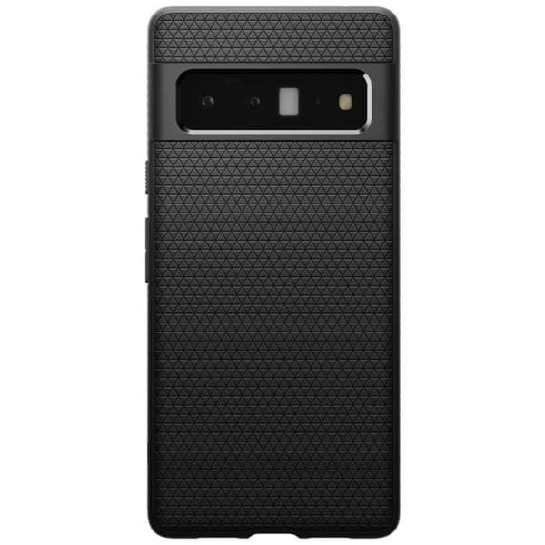 Fodral - SPIGEN - Liquid Air™ - Google Pixel 6 Pro - Svart - Mjuk - Air Cushion™