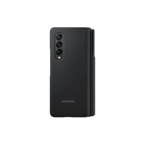 Läder Flip Fodral - Samsung - EF-FF92PCBEGEW - Svart - Kompatibel Galaxy Z Fold 3 - Flap