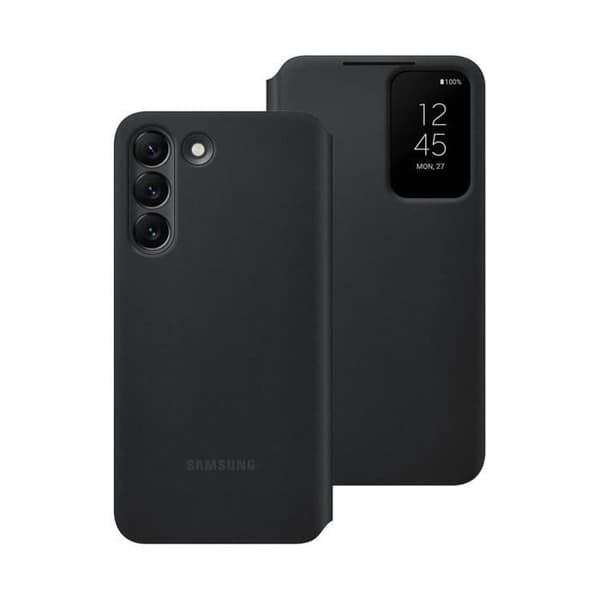 SAMSUNG Clear View Galaxy S22 Flip-fodral