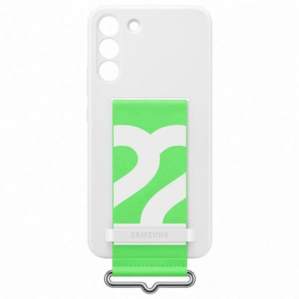 Silikonfodral med G-band S22+ Vit