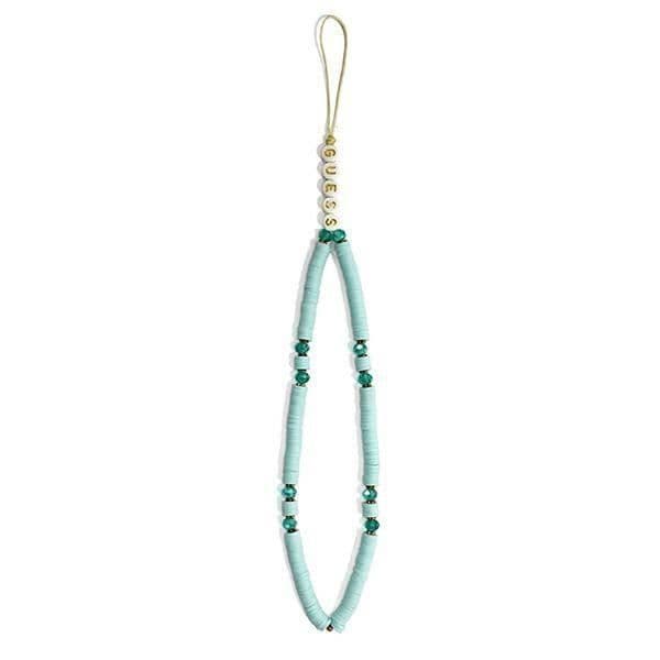 Guess Phone Strap Beads Heishi Blue - 3666339048327