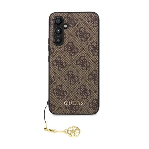 Telefonfodral - Guess phone bumper Samling av 4G berlocker - Samsung Galaxy S23 FE fodral (brunt)