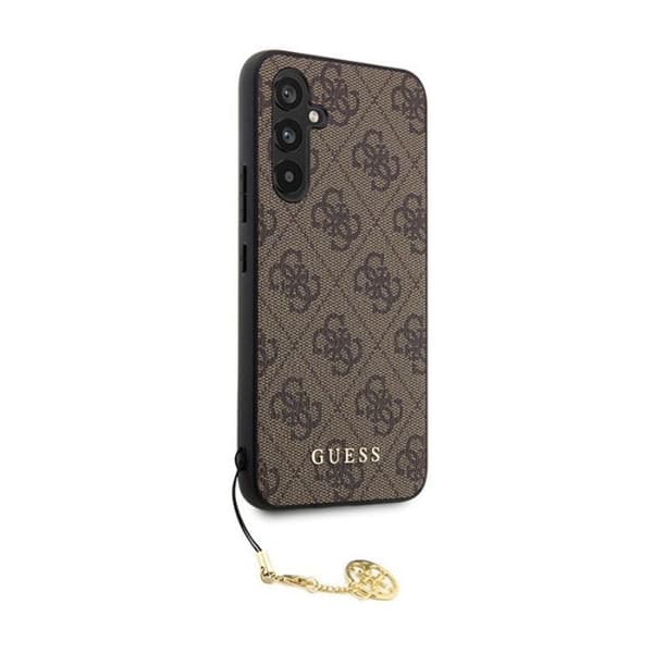 Telefonfodral - Guess phone bumper Samling av 4G berlocker - Samsung Galaxy S23 FE fodral (brunt)
