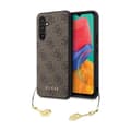 Miniatyrbild 1 av 4: Telefonfodral - Guess phone bumper Samling av 4G berlocker - Samsung Galaxy S23 FE fodral (brunt)