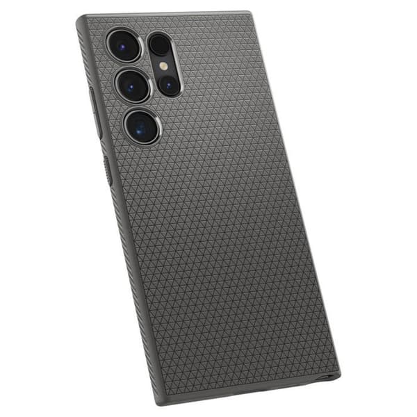 Spigen Liquid Air - Fodral till Samsung Galaxy S24 Ultra - Grå