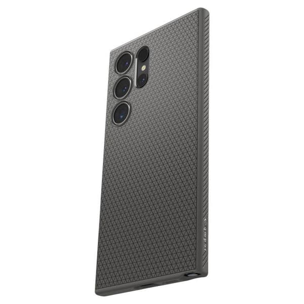 Spigen Liquid Air - Fodral till Samsung Galaxy S24 Ultra - Grå