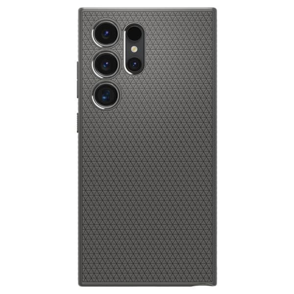 Spigen Liquid Air - Fodral till Samsung Galaxy S24 Ultra - Grå
