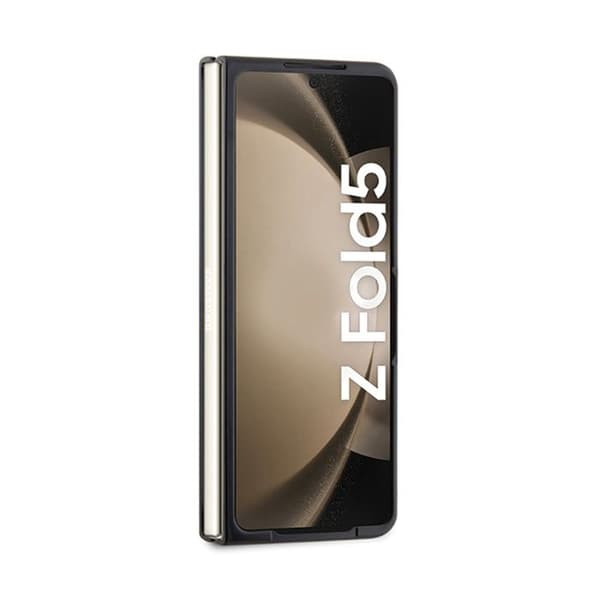 Telefonfodral - Karl Lagerfeld - Galaxy Z Fold 5 - Saffiano - Monogram Ikonik Pin - Svart