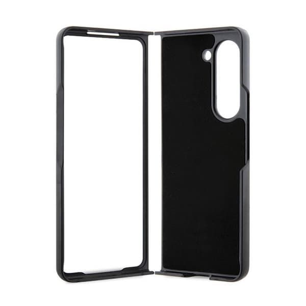 Telefonfodral - Karl Lagerfeld - Galaxy Z Fold 5 - Saffiano - Monogram Ikonik Pin - Svart