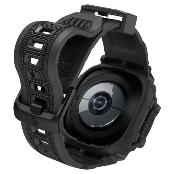 Skyddsfodral - SPIGEN - Samsung Galaxy Watch Ultra 47mm - Stel - Svart - Rugged Armor Pro