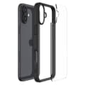 Miniatyrbild 2 av 6: Skyddsskal - Spigen - iPhone 16 - Semihardt - Matt svart - Optimal skydd