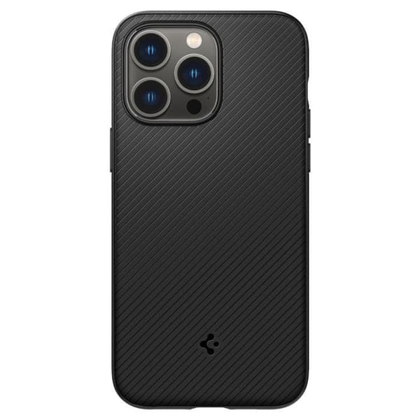 Bakstycke - SPIGEN - Armor - iPhone 14 Pro Max - Svart - Stötdämpning - Tunn design