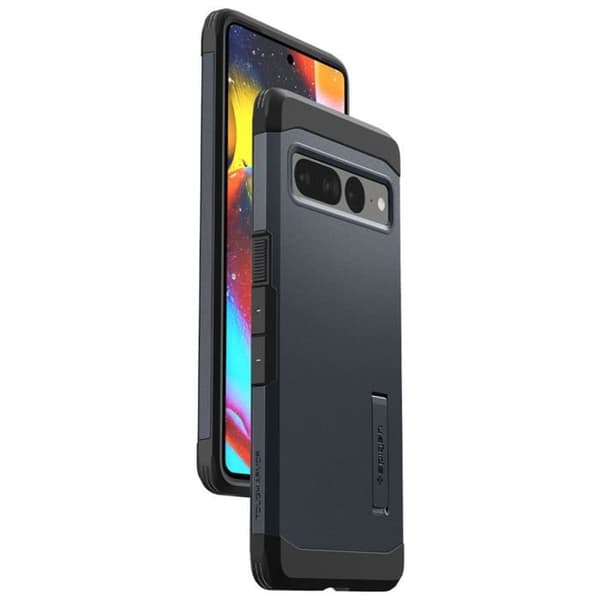 Coque - SPIGEN - Tough Armor - Google Pixel 7 Pro - Dubbel skydd - Silikon och Polykarbonat