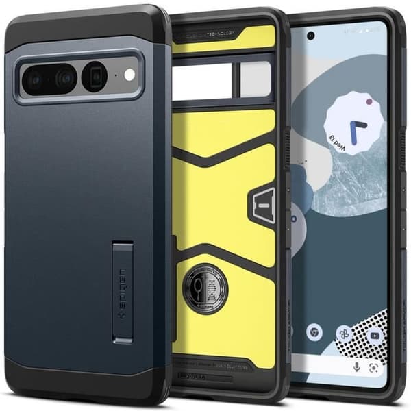 Coque - SPIGEN - Tough Armor - Google Pixel 7 Pro - Dubbel skydd - Silikon och Polykarbonat