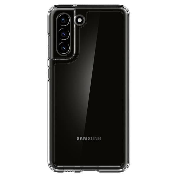 Fodral till Samsung Galaxy S21 FE - Spigen - Ultra Hybrid - Genomskinlig - Silikon - Stel