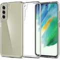 Miniatyrbild 1 av 6: Fodral till Samsung Galaxy S21 FE - Spigen - Ultra Hybrid - Genomskinlig - Silikon - Stel