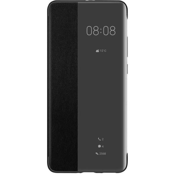 Plånboksfodral - HAMA - Smart View Flip Cover - Huawei P40 Pro - Syntetiskt läder - Svart