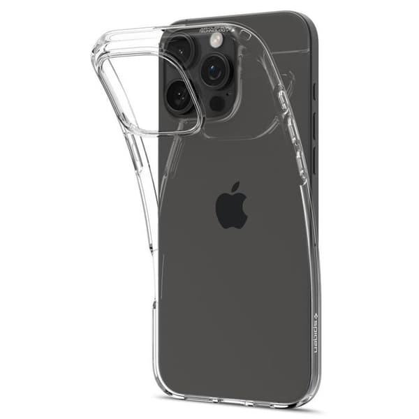 Skyddshölje - Spigen - iPhone 16 Pro Max - Crystal Clear - Semi-rigid - Elegant