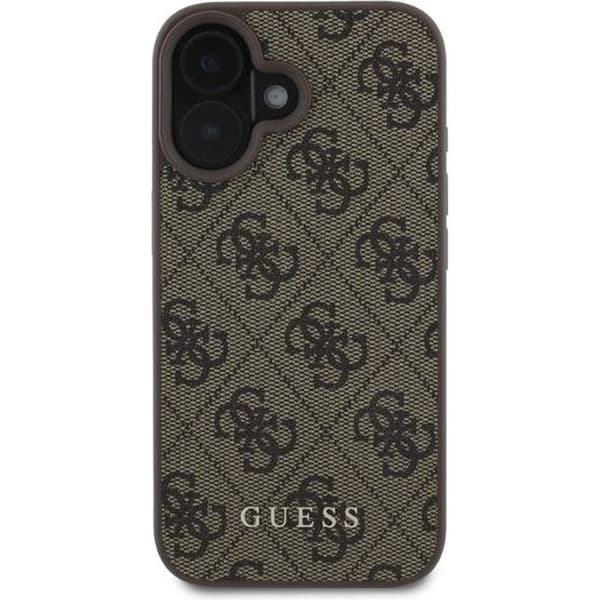 Skal till iPhone 16 Plus - Guess Hardcase 4G Classic (GUHCP16MG4GFBR) - Brun
