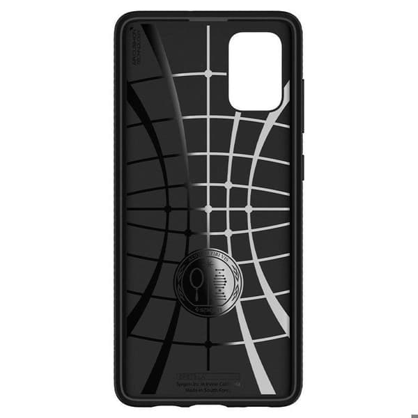 Coque - Spigen - Galaxy A51 - Geometriskt Mönster - Dubbel Skydd - Mjuk TPU