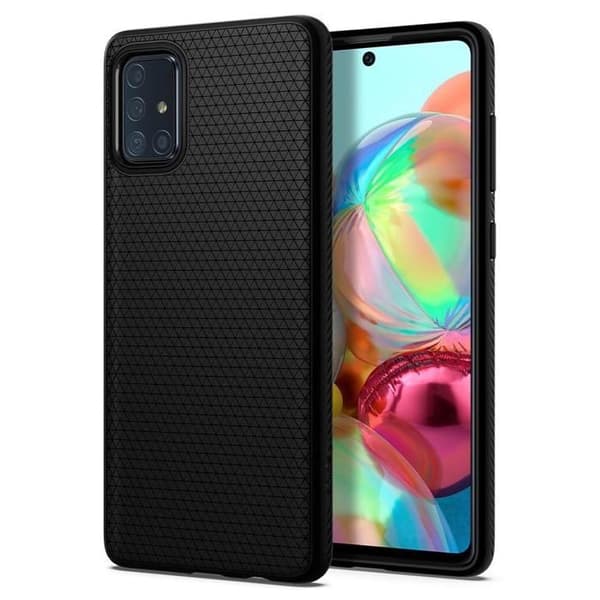 Coque - Spigen - Galaxy A51 - Geometriskt Mönster - Dubbel Skydd - Mjuk TPU
