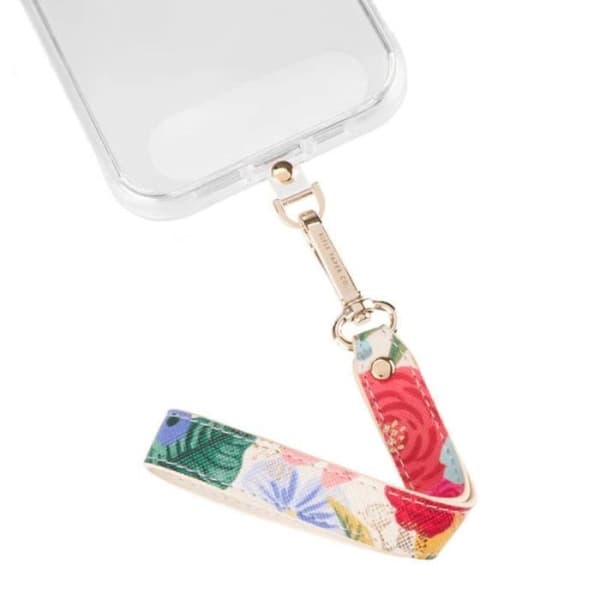 Rifle Paper Phone Armband - Universal Phone Lanyard (Garden Party Blush) - 0840171723892