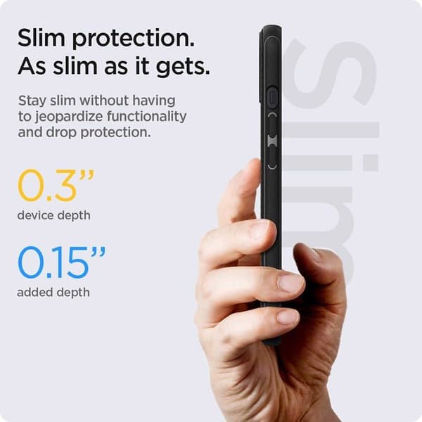 Coque telefon - bumper telefon Spigen - ACS03680 - Mag Armor Magfit Coque för iPhone 13 Mini MagSafe - Matt svart