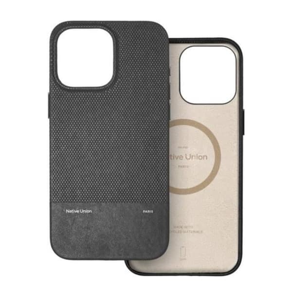 Skyddsskal - NATIVE UNION - iPhone 16 Pro Max - Transparent - Stötsäker - Ergonomisk