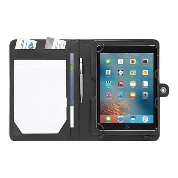 Organizer - WEDO - ACCENTO - Fodral med dragkedja - Flikskydd - Svart syntet