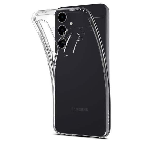 Skyddsfodral - SPIGEN - Liquid Crystal - Transparent - Mjuk - Kompatibel Samsung Galaxy S23 FE