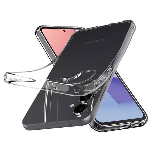 Skyddsfodral - SPIGEN - Liquid Crystal - Transparent - Mjuk - Kompatibel Samsung Galaxy S23 FE