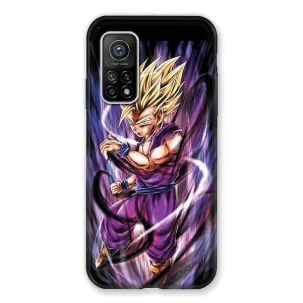 Fodral för Xiaomi Mi 10T / Mi 10T Pro Manga Dragon Ball Gohan Lila en storlek