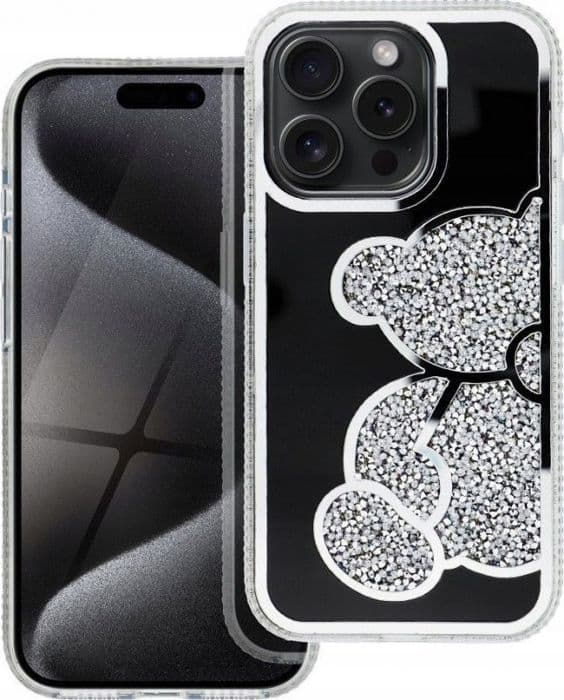 Coque telefon - bumper telefon Oem Coque TEDDY BEAR för IPHONE 13 silver
