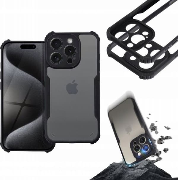 Housse - etui - chaussette Forcell Coque ANTI-DROP för XIAOMI Redmi Note 13 5G svart