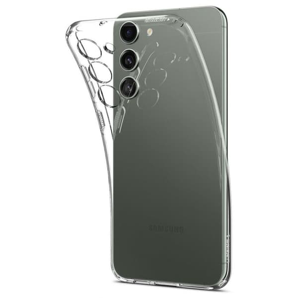 Spigen Liquid Crystal - Fodral till Samsung Galaxy S23 (Transparent) - 8809896741057