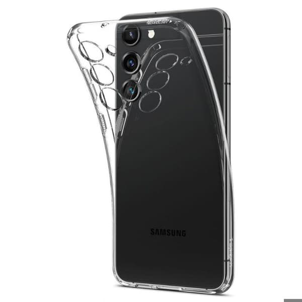 Spigen Liquid Crystal - Fodral till Samsung Galaxy S23 (Transparent) - 8809896741057