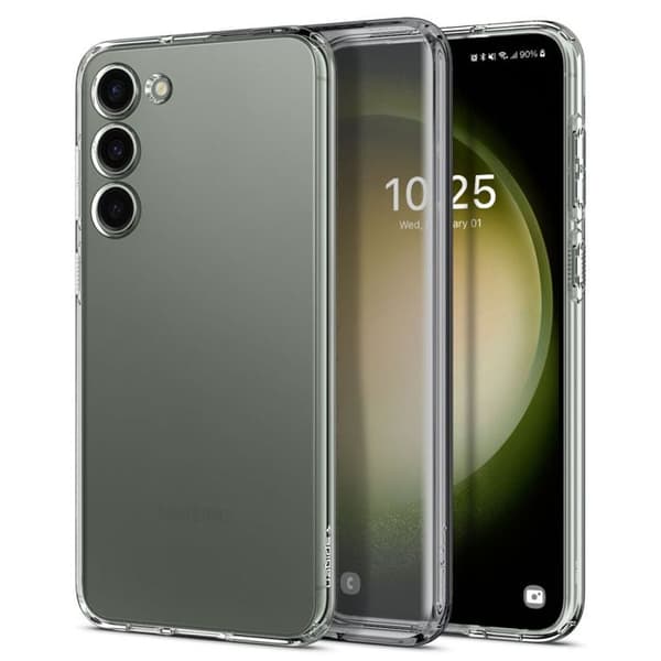 Spigen Liquid Crystal - Fodral till Samsung Galaxy S23 (Transparent) - 8809896741057