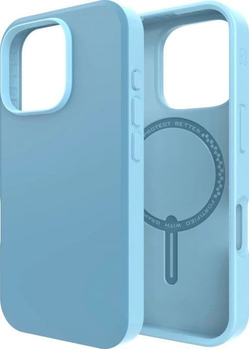 Zagg international - 702315228 - ZAGG SoHo Snap - skyddsfodral för iPhone 16 Pro, kompatibel med MagSafe (blå)
