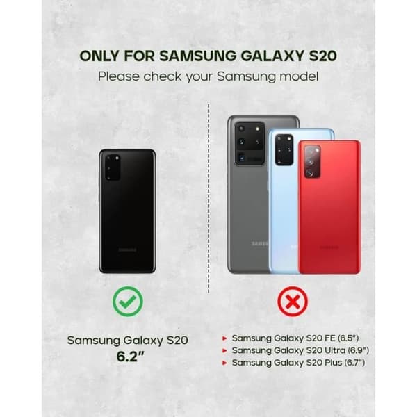 Porter Riley - Fodral för Samsung Galaxy S20 i äkta läder