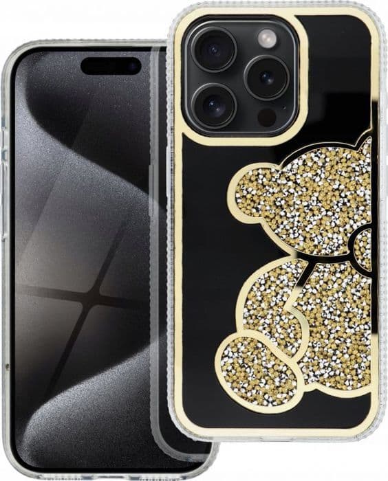 Coque telefon - bumper telefon Oem Coque TEDDY BEAR för IPHONE 12 / 12 PRO guld