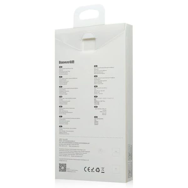 Coque telefon - bumper telefon Baseus - BSU2950CL - Frostad glaset Apple iPhone 13 Pro Max (transparent)