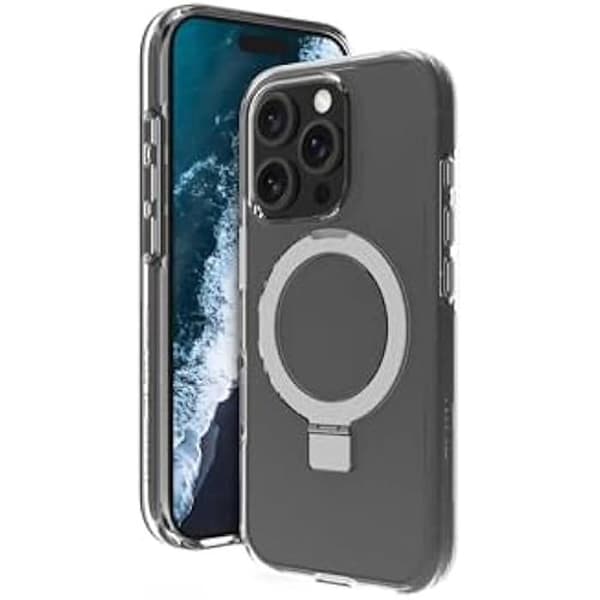Telefoncover - DBRAMANTE1928 - iPhone 16 Pro - Transparent - Förstärkt skydd D3O - Mjuk
