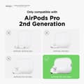 Miniatyrbild 4 av 4: Grått silikonetui Elago för AirPods Pro 2